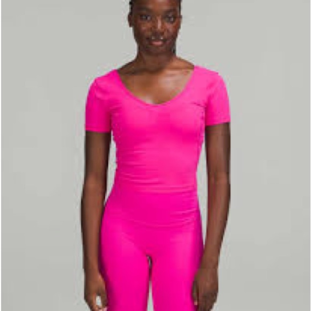 Lululemon Sonic Pink Align T-Shirt